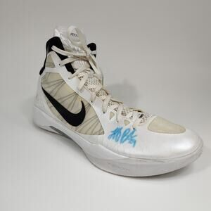 Jeff Ayres Auto/Signed Indiana Pacers‎ Right Foot Basketball Nike Shoe Autograph